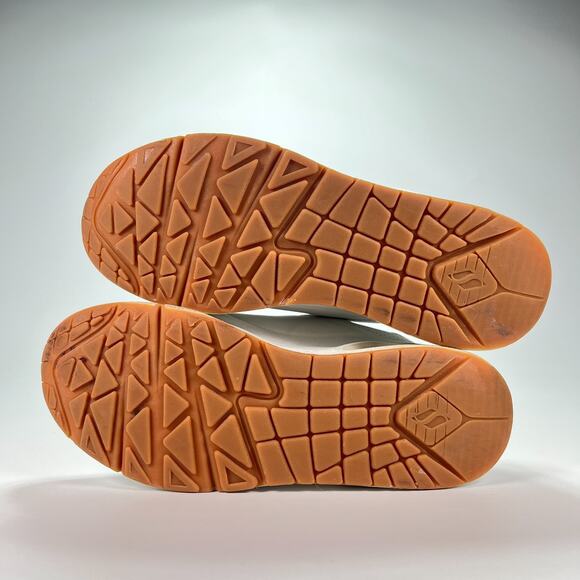 Skechers UNO Gen1 Shimmer Away White Casual Sneakers Shoes 310545L Youth Size 3 - Picture 8 of 11